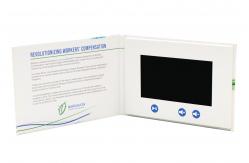 China Custom LCD Video Business Cards 1024*600P 16GB Lcd Greeting Card supplier