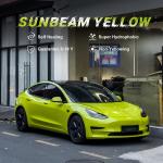 Self-Healing Color Paint Protection Film Sunbeam Yellow Anti Scratch TPU PPF 10-Year Warranty Car Wraps for sale