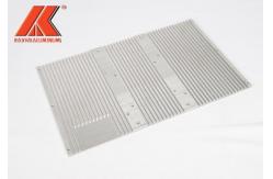 China Anodized Silver Heat Dissipation Aluminum Profile Desktop Radiator Processing supplier