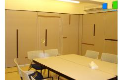 China Modern Melamine Surface Folding Partition Walls / Sound Proof Room Partitions supplier