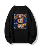 O Neck Women Crop Hoddies Blank Oversized Sweatshirts for sale