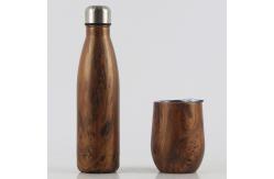 China 12oz 18/8SS Simple Modern Spirit Wine Bundle With Lids supplier