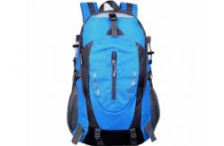 China Multicolor Unisex Waterproof Hiking Backpack Polyester Material supplier