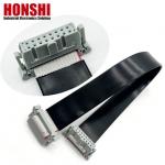 16 Pin IDC Flat PVC Ribbon Cable With 2.54mm Pitch Connector Customized Length for sale