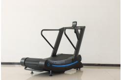 China Power Training Curved Manual Magnetic Control Curve Treadmill supplier