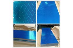 China 1060 3003 Checker Tear Drop  Coating Aluminium Coil Sheet Embossed Aluminum Plate supplier