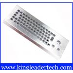 USB Interface Desktop Rugged Keyboard Trackball With 65 Keys