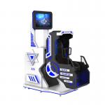 Factory Price Single Seat 360 Rotating Roller Coaster 9D Virtual Reality Cinema Game Machine VR Simulator for sale