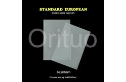 China Cpp Matte Standard European Board Games Sleeves 62x94mm For Cards Protection supplier