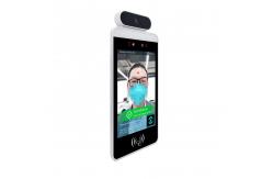 China Temperature Measuring Face Recognition Thermometer 50cm Distance IP65 With LCD Screen supplier