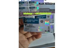 China Glossy Laser Hologram Adhesive Sticker Labels For Anabolic Packaging supplier