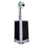 Solar Powered Security Cctv Tower Durable And Stable For Construction Site for sale