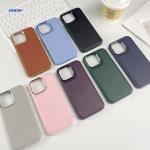 Embossed Or Printed Logo PU Leather Case For IPhone And Samsung for sale