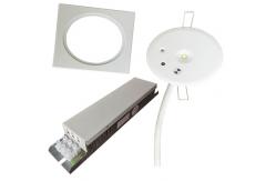 China Indoor Ceiling LED Self Testing Emergency Lights For Goverment Buildings supplier