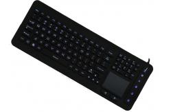 China Adjusted Backlight Washable Medical Keyboard EN55022 100mA USB supplier