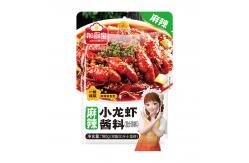 China Spicy Boiled Crawfish Chinese Sauces Condiment 180g Rich Flavored supplier