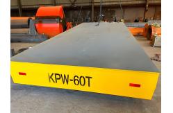 China Load Capacity 60 Tonne Electric Transfer Cart With Wireless Remote Control supplier