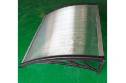 China CE Certification Polycarbonate Sheet Windows Awning Canopy Customized Design supplier