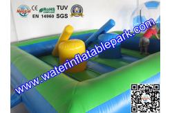 China 5x5M Gladiator Jousting Inflatable Sport Games , Square Jousting Arena supplier