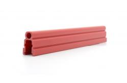 China                    Hard Plastic Extrusion Glass Bracing PVC Profile              supplier
