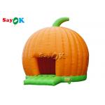 4x3.8mH Orange Inflatable Bounce Pumpkin Jumping Castle for sale
