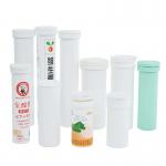 Custom Empty Vitamin C Effervescent Tablet Bottle with Dry Offset Printing and Cap