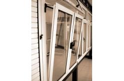 China Customized UPVC Tilt And Turn Window Double Glazed For Commercial And Residential supplier