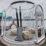 PC Dome Clear Globe Tent Good Toughness For Leisure Facilities for sale