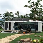﻿Romantic Star House Mobile Home Chinese Style Steel Structure with Waterproof Sandwich Panel for Office Building Carport Use for sale