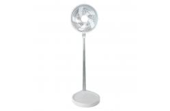 China Foldable Portable Oscillating Fan Adjustable Wind Speed / Height USB Rechargeable supplier