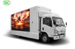 China Waterproof Mobile Truck Led Display , Hd Advertisement Led Mobile Billboard supplier