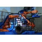 Pipe Prefabrication Robot Welding Machine With ABB / OTC Robot Body
