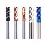 HRC65 4 Flute Tungsten Carbide Endmill CNC Router Bits Cortadores End Mill For Stainless Steel for sale