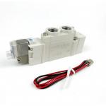 SY5420-6LZD-C8 DC12V SMC Pneumatic Solenoid Valve 3 Position Exhaust Center for sale