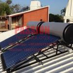 200L Non Pressure Vacuum Tube Solar Water Heater Silver Outer Tank Pool Heating for sale
