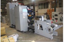 China Automatic Varnish Laminated High Speed Flexo Printing Machine Adopts Tile Air Shaft supplier