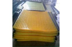 China Polyurethane Tensioned Screens Mats For Stone Tensioned Polyurethane Screen supplier