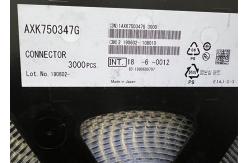 China AXK750347G Integrated Circuit Chip 50Position Rectangular Connectors 300mA 60V supplier