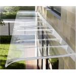 Clear Invisible DIY Polycarbonate PC Awning  Low-Maintenance Choice For Weather Protection