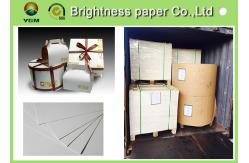China 190g ~ 400g Ivory Board Paper With 2 Side White Laminated Cardboard supplier