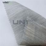 112cm Width Polyester Knitted Hair Interlining For Garment