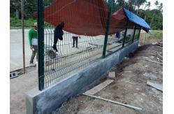 China 3d Curved Metal Fence Pvc Coated Welded Mesh For Garden supplier