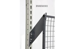 China Punched 3mm Thickness Steel Plate Bracket 50mm Depth Pallet Racking Components supplier