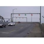 UV Proof Digital Variable Traffic Signs , Single Color Lane Use Control Signals for sale