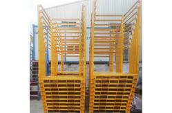 China Heavy Duty Warehouse Detachable Metal Steel Stacking Folding Fabric Stillage Rack supplier