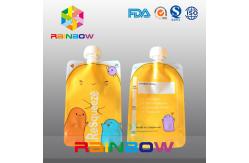 China Custmized Printed Spout Pouch Packaging , Nozzle Bags For Liquid Packaging supplier