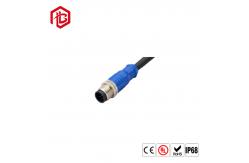 China Metal Tape Shielding Ip67 M12 Round Connector For Signal Transmission supplier