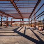 Prefab Steel Structure Auto Exhibition Car Showroom Building for sale