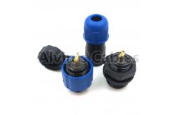 China SD13 Waterproof Plastic Electrical Connectors 5 - 25A Rated Current Solder Termination supplier