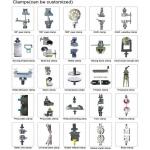 500 - 2000Kg Capacity Double Column Tensile Testing Equipment Tension Testing Machine